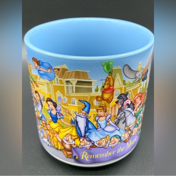 Vintage Walt Disney World 25th Anniversary Coffee Mug Remember The Magic 1996. - Picture 4 of 7